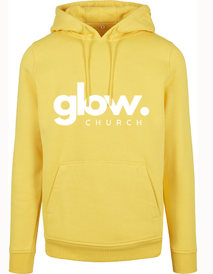Hoodie Glow Church Druck nur auf dem Rücken